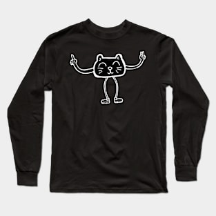 Happy Cat Long Sleeve T-Shirt